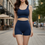 Chinh phục phong cách trẻ trung với shorts cotton ôm body cho mùa hè thêm năng động