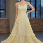 Xoá tan mọi lo lắng với chiếc đầm vàng nhẹ nhàng tinh tế cho mùa hè trong phố