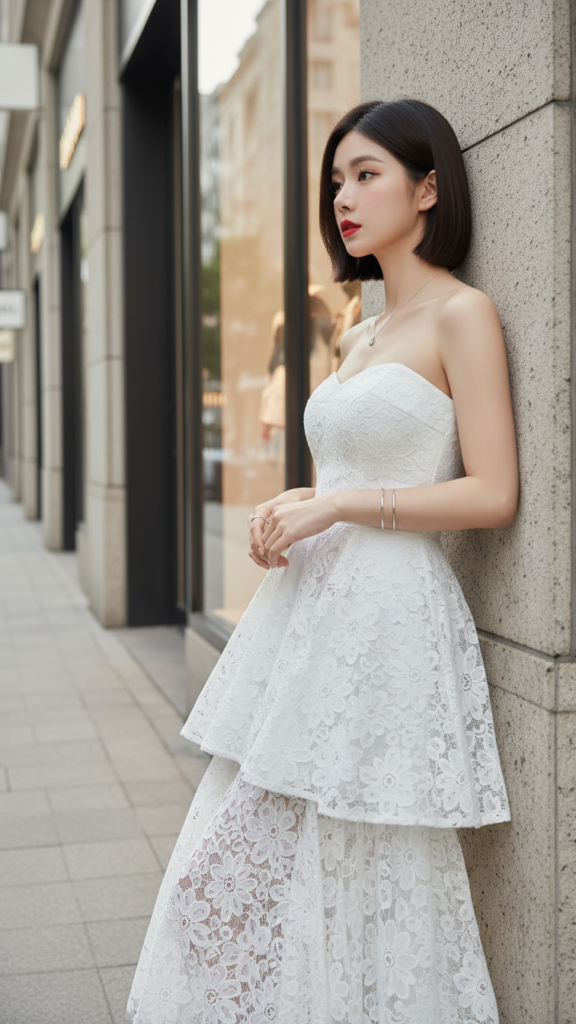 Thời trang thanh lịch với chân váy xòe và phong cách đô thị hiện đại