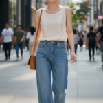 Tạo chân dung thực tế của cô gái trẻ với phong cách streetwear năng động