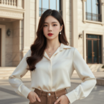 Chân dung trẻ trung cùng phong cách thời trang tại biệt thự sang trọng