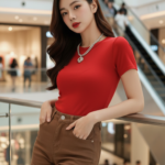 Chân dung thời trang: Bộ quần sooc denim cao cấp cho phong cách trẻ trung và năng động