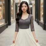 Chân dung thực tế của cô gái trẻ với phong cách casual và sự tự tin nổi bật