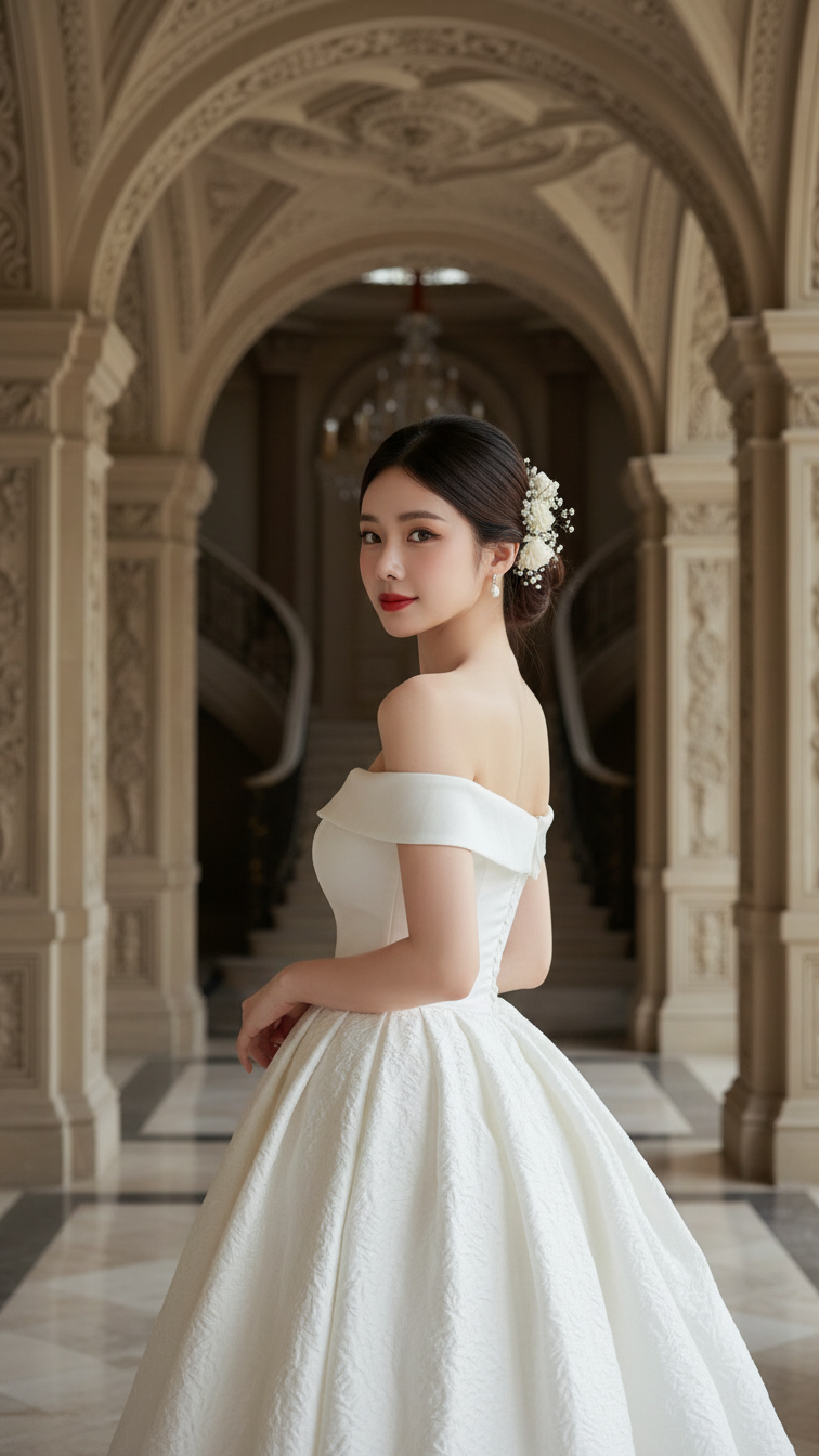 Chân dung cô gái trẻ trước biệt thự Châu Âu đầy sang trọng và phong cách thời trang đỉnh cao