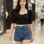 Phong cách thời trang trẻ trung trong không gian mua sắm sang trọng dành cho bạn gái 18-25 tuổi