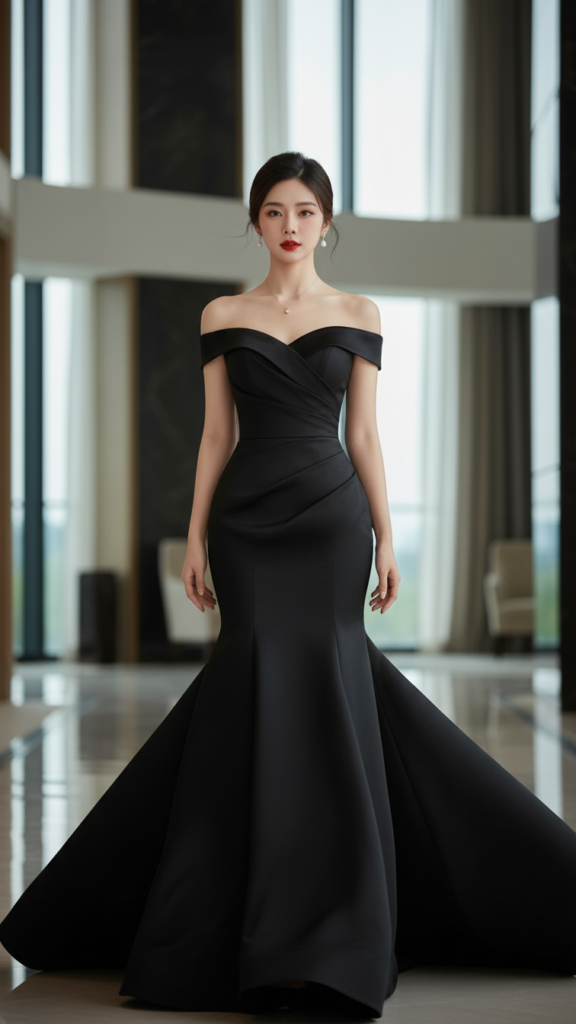 Chân dung hiện đại của người phụ nữ trẻ với phong cách đẳng cấp và quyến rũ