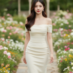 Tạo chân dung trẻ trung với vẻ đẹp thanh lịch giữa khu vườn rực rỡ và tươi mát