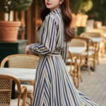 Chân dung cô gái trẻ đầy quyến rũ giữa không gian sang trọng ngoài trời