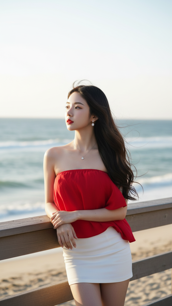 Chân dung trẻ trung đầy sức sống bên biển, vẻ đẹp thanh thoát và tự nhiên của cô gái 21 tuổi