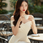 Chân dung thanh lịch của cô gái 25 tuổi giữa không gian quán cà phê sang trọng