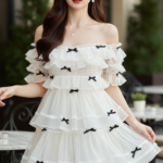 Chân dung cô gái trẻ thanh lịch và tự tin giữa không gian sang trọng