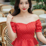 Chân dung cô gái trẻ đẹp tự tin trong không gian sang trọng và phong cách.