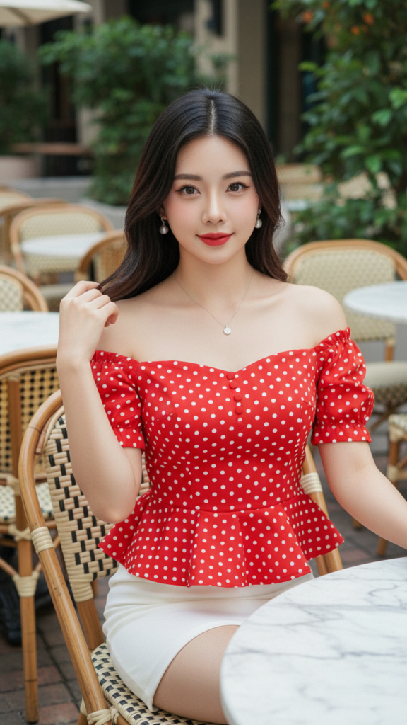 Chân dung cô gái trẻ đẹp tự tin trong không gian sang trọng và phong cách.