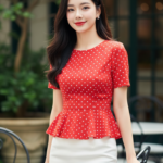 Chân dung quý cô trẻ trung tại quán cafe sang trọng đầy tự tin và phong cách