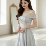 Vẽ chân dung chân thực của cô gái trẻ với vẻ đẹp tự nhiên trong phong cách trang điểm nhẹ nhàng