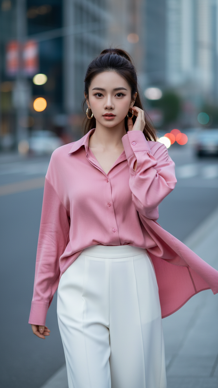 Chân dung thời trang của cô gái 22 tuổi tỏa sáng giữa phố urban sang trọng