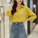 Cách tạo chân dung thực tế của cô gái trẻ đầy tự tin và thanh lịch