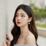 Vẽ chân dung một cô gái trẻ giống hệt ảnh gốc không cần chỉnh sửa