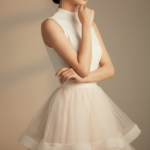 Chân dung thanh lịch của cô gái trẻ với vẻ đẹp tự nhiên và phong cách hiện đại