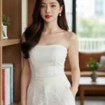 Chân dung cô gái trẻ tự tin với vẻ đẹp tinh tế và phong cách hiện đại