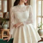 Chân dung cô gái thanh lịch trong không gian homestay ấm cúng và tinh tế