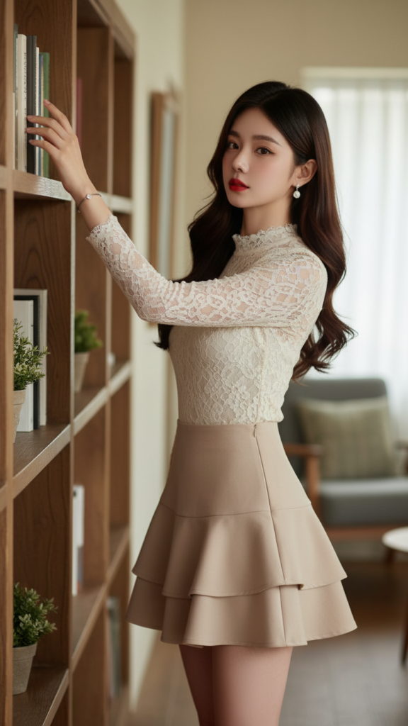 Chân dung thanh lịch của cô gái 20 tuổi giữa không gian ấm cúng trong homestay