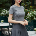 Tạo chân dung ấn tượng của cô gái trẻ tự tin và cuốn hút trong không gian sang trọng