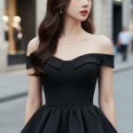 Chân dung nữ thanh lịch giữa phố thị hiện đại và lối ăn mặc thời thượng