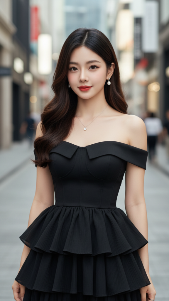 Chân dung thời thượng của cô gái trẻ giữa lòng phố thị sôi động