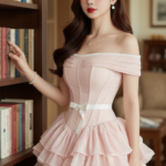 Chân Dung Thời Trang Của Cô Gái Á Đông Tại Không Gian Ấm Cúng