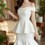 Chân dung cuốn hút của cô gái châu Á thanh lịch trong không gian sống sang trọng