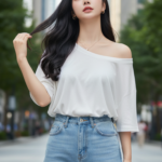 Chân dung thiếu nữ hiện đại giữa lòng phố thị sang trọng và ấn tượng