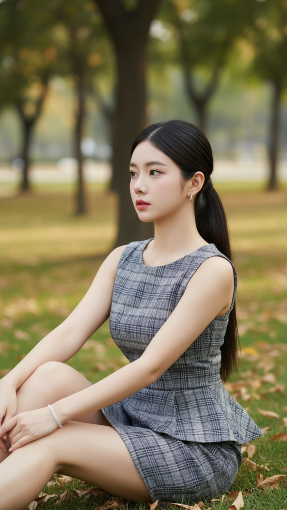 Khắc họa chân dung cô gái trẻ xinh đẹp giữa thiên nhiên tươi mát