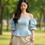 Vẽ chân dung thực tế của cô gái 18-25 tuổi trong khung cảnh thiên nhiên tuyệt đẹp