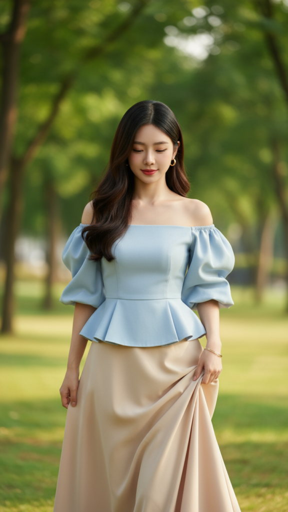 Vẽ chân dung thực tế của cô gái 18-25 tuổi trong khung cảnh thiên nhiên tuyệt đẹp