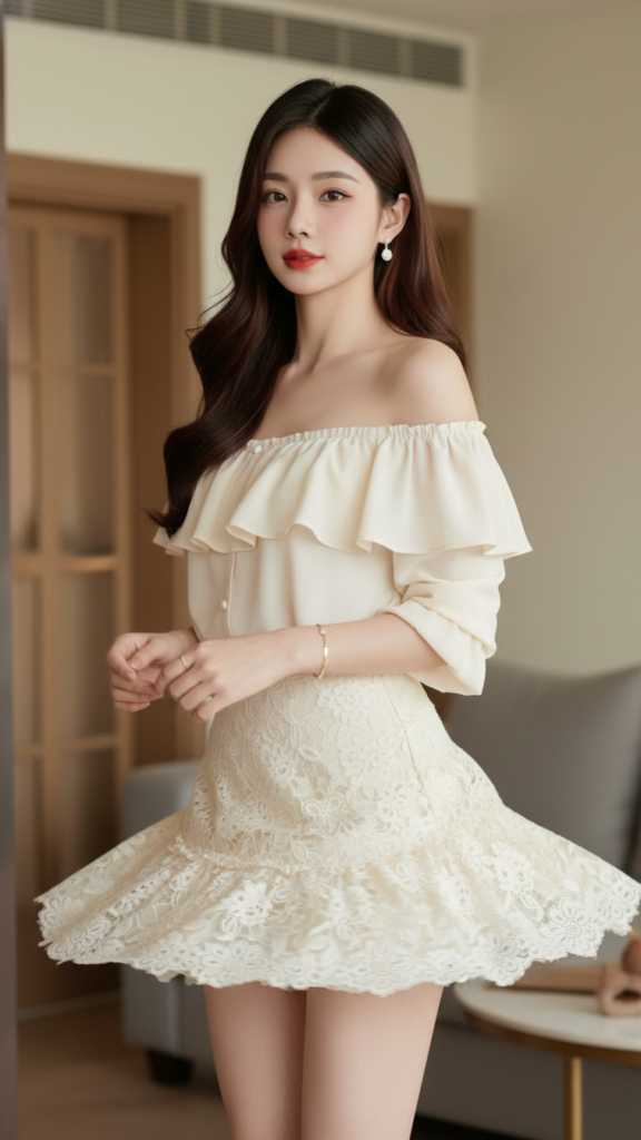 Chân dung nữ thanh lịch với phong cách hiện đại và vẻ đẹp tự nhiên