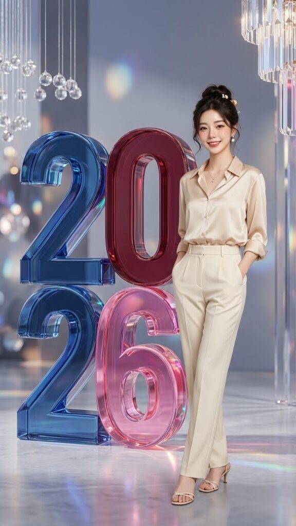 Tạo poster quảng cáo đếm ngược 2026 với phong cách trẻ trung và hiện đại