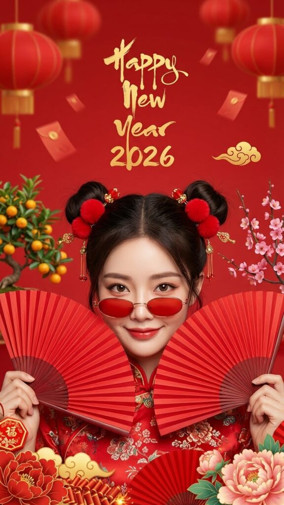 Khám Phá Nghệ Thuật Chân Dung Nữ Xinh Đón Tết Hong Kong Trong Năm Mới 2026