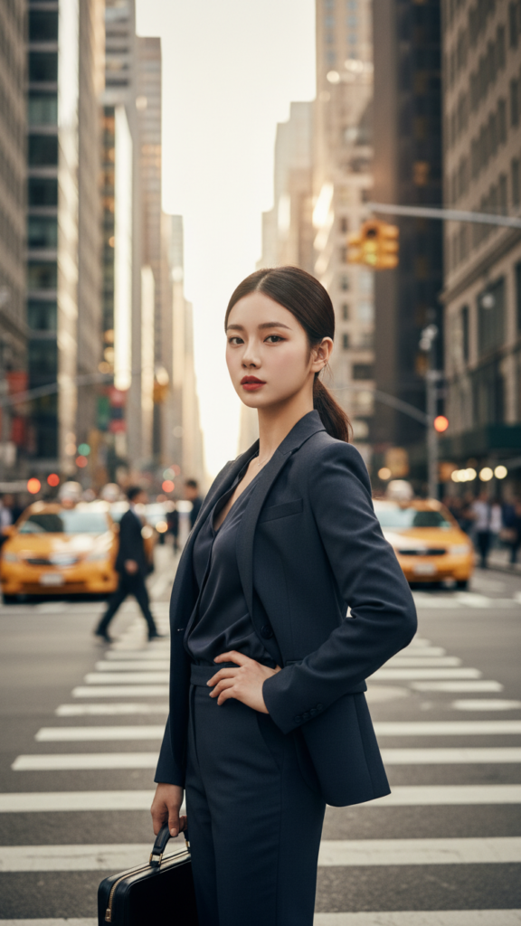 Chân dung thực tế của cô gái trẻ tự tin giữa phố phường hiện đại