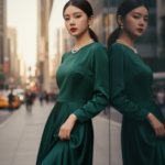 Chân dung tự tin của cô gái trẻ giữa phố thị hiện đại và quý phái