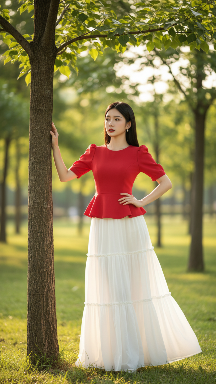 Chân dung cô gái trẻ đầy tự tin và duyên dáng trong bộ ảnh thời trang tuyệt đẹp