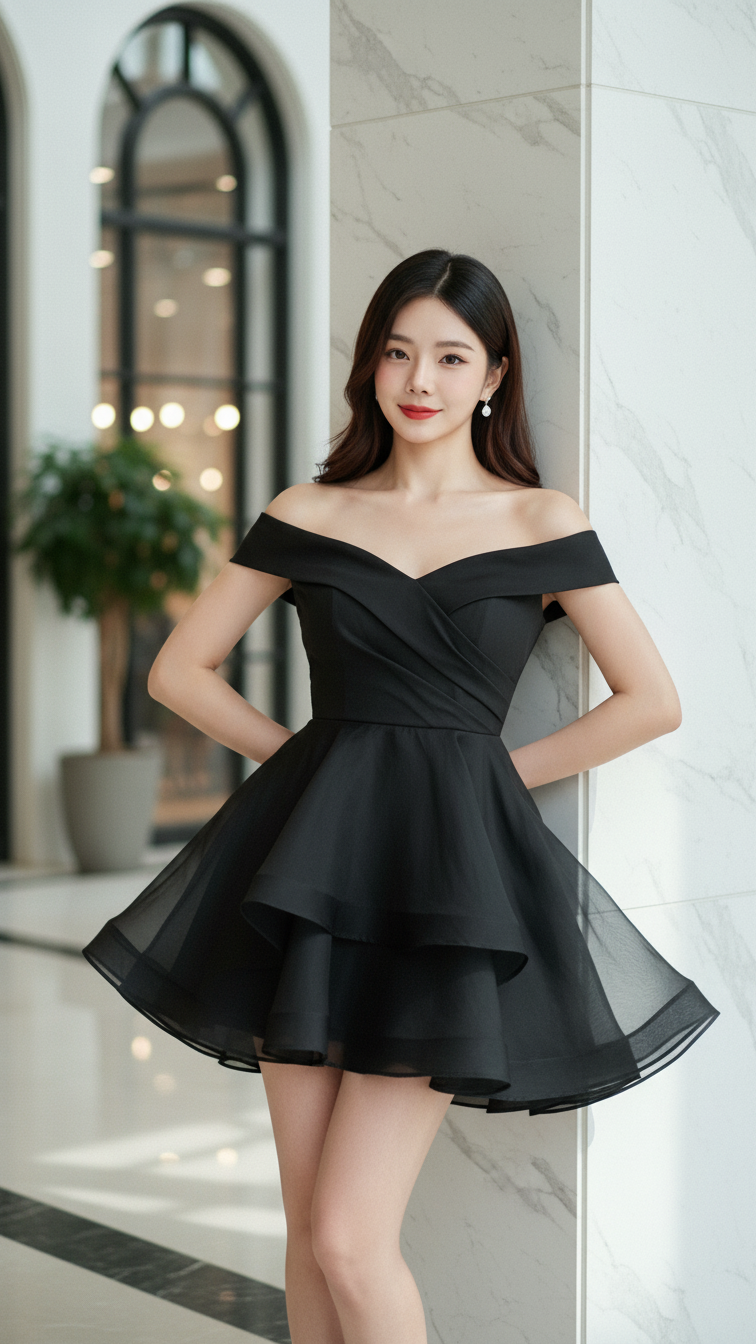 Chân dung ấn tượng của cô gái trẻ tự tin trong không gian hiện đại