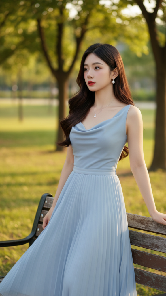 Khám phá vẻ đẹp tự nhiên của cô gái trẻ trong khung cảnh thật lãng mạn