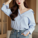 Chân dung nữ sinh đẹp với phong cách tối giản và ấn tượng trong không gian hiện đại