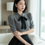 Chân dung nữ trẻ: Tự tin, thanh lịch trong không gian hiện đại minimalist