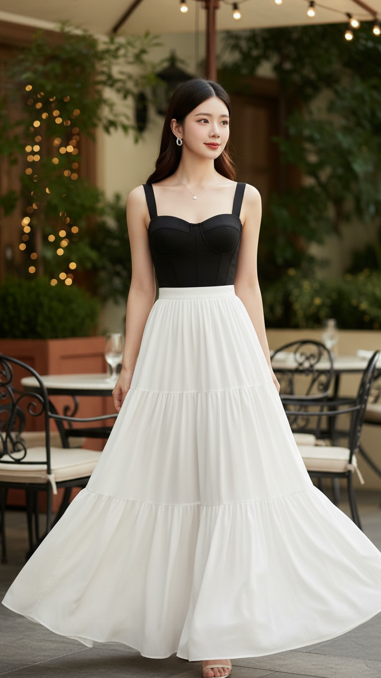 Khắc họa chân dung thanh lịch của cô gái trẻ trong không gian quán cafe sang trọng