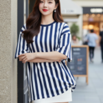 Chân dung thời thượng của cô gái trẻ nơi phố thị sôi động