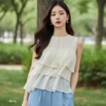 Chân dung cô gái trẻ tự nhiên giữa không gian xanh yên bình