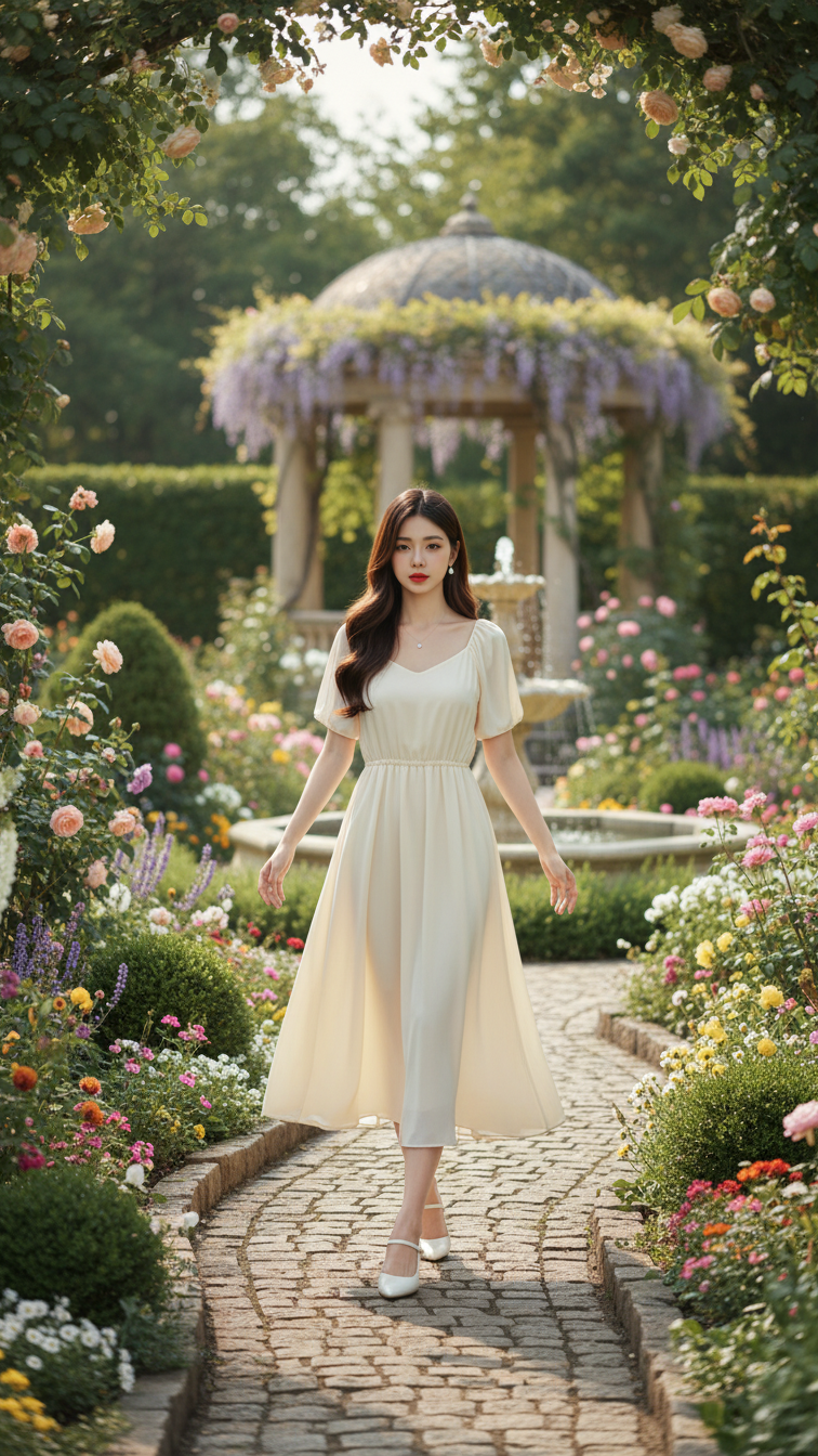 Vẽ chân dung chân thực của cô gái trẻ trong khoảnh khắc tự nhiên và thoải mái