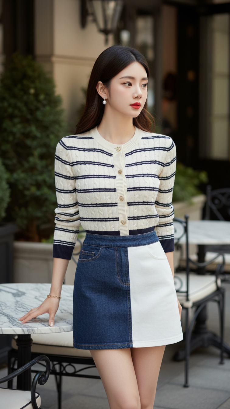 Chân dung cuộc sống của cô gái trẻ thanh lịch trong không gian sang trọng